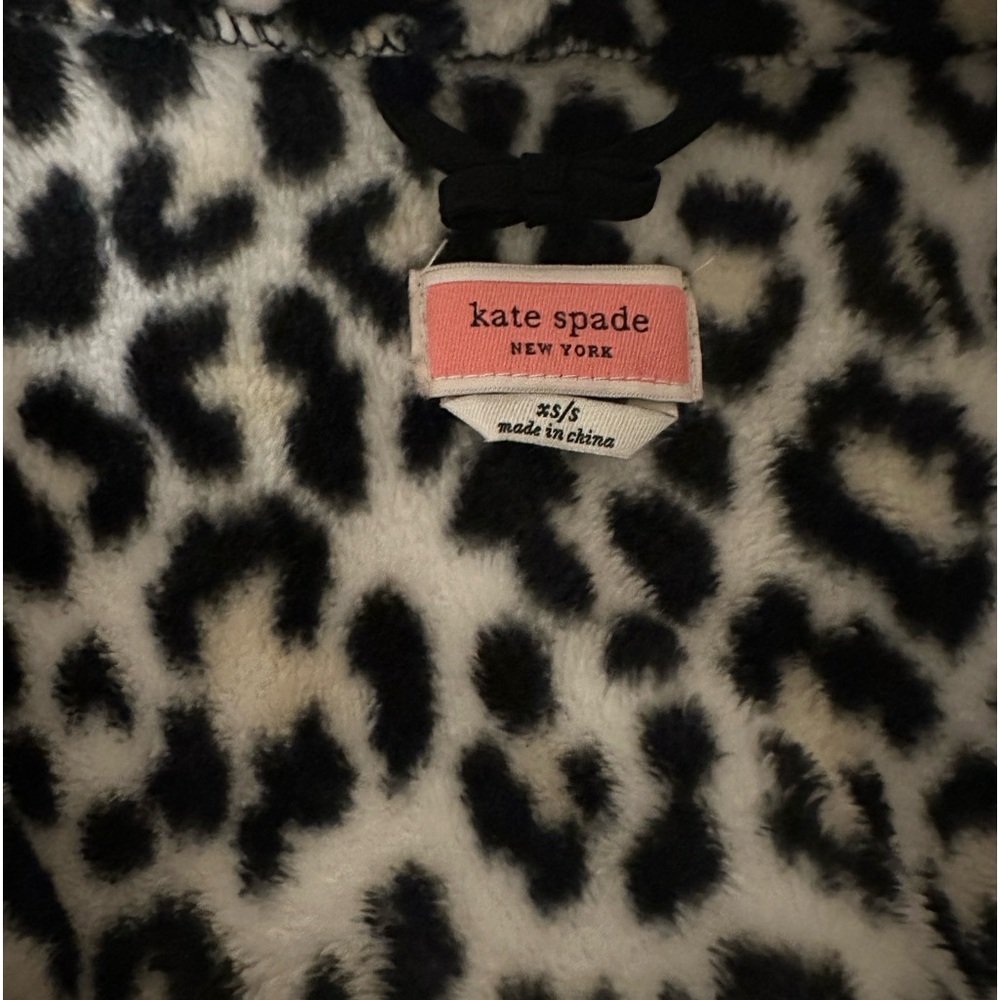 Kate Spade New York Plush Wrap Robe - Picture 4 of 5